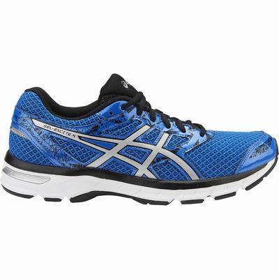 Asics Gel-Excite 4 - Miesten Juoksukengät - Sininen/Hopea